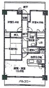 SD清水 3LDKの間取り