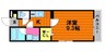 ピアチェーレ医大東 1Kの間取り