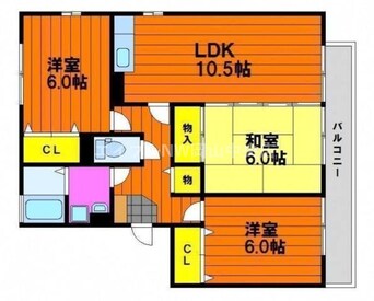 間取図 デルニエ