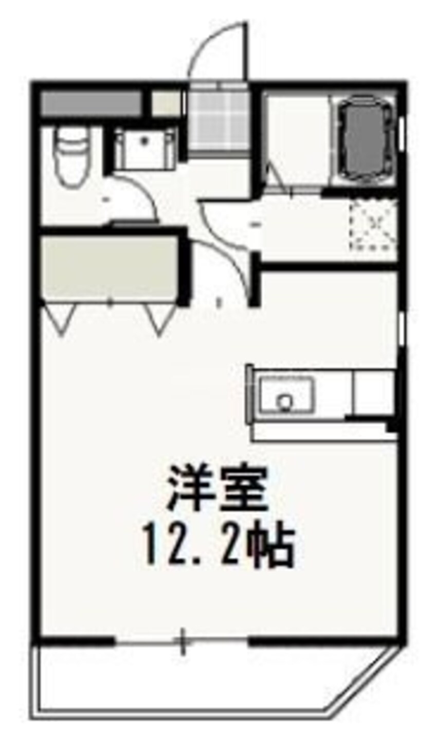 間取図 ヴィクトワール南方