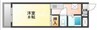 サークルＳ 1Kの間取り