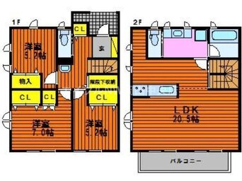 間取図 セントリッツ