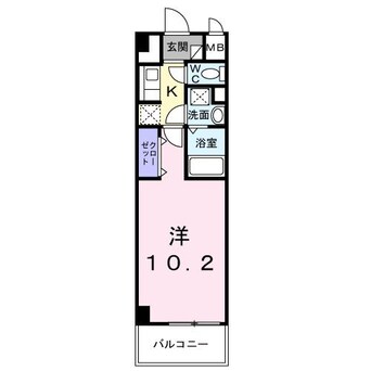 間取図 シティー柳町