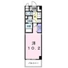 シティー柳町 1Kの間取り