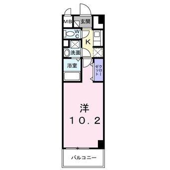 間取図 シティー柳町