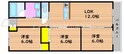 蔵用ハイツの間取図