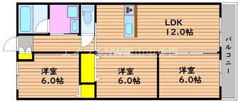 間取図 蔵用ハイツ