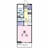 エクセレントＢ 1Kの間取り