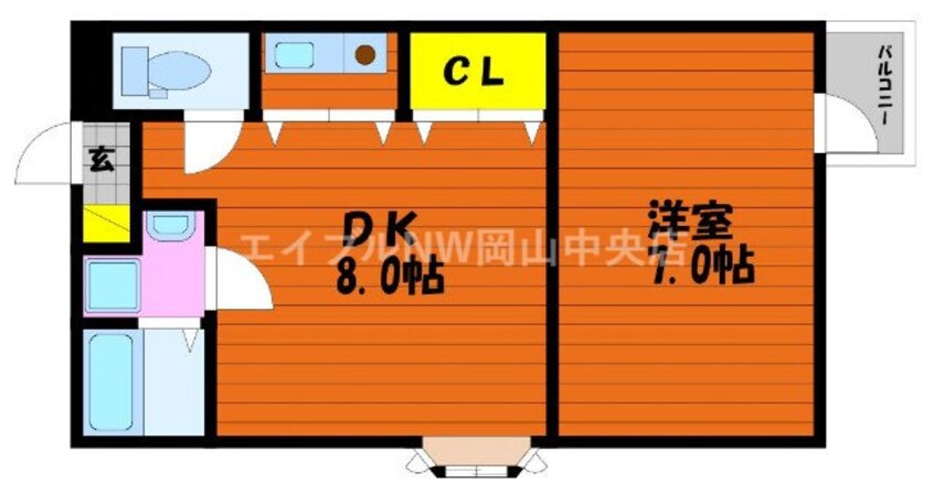 間取図 番丁三楽亭