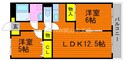 カーサ21の間取図