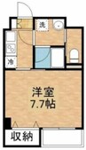 Le jardin 1Kの間取り