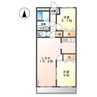 ファインヴィーブル 2LDKの間取り