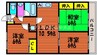 ソーシャルOmoriⅡ 3LDKの間取り