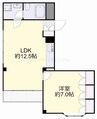 アーバンライフ８８ 1LDKの間取り