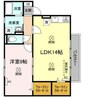 ペンテニューン 1LDKの間取り