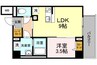 West One 1LDKの間取り