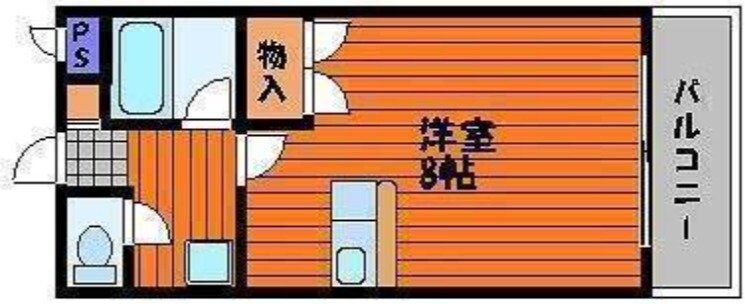 間取り図 セントフォレスト北長瀬