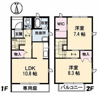 間取図 シャーメゾン津島福居Ｃ棟