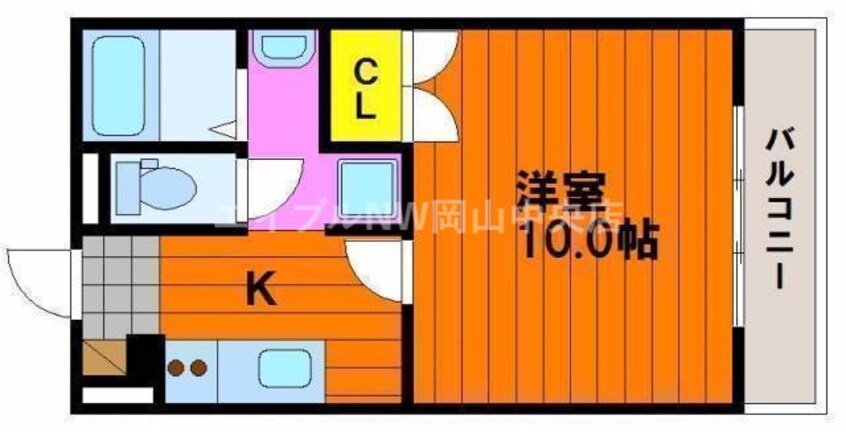 間取図 エレガンス京町