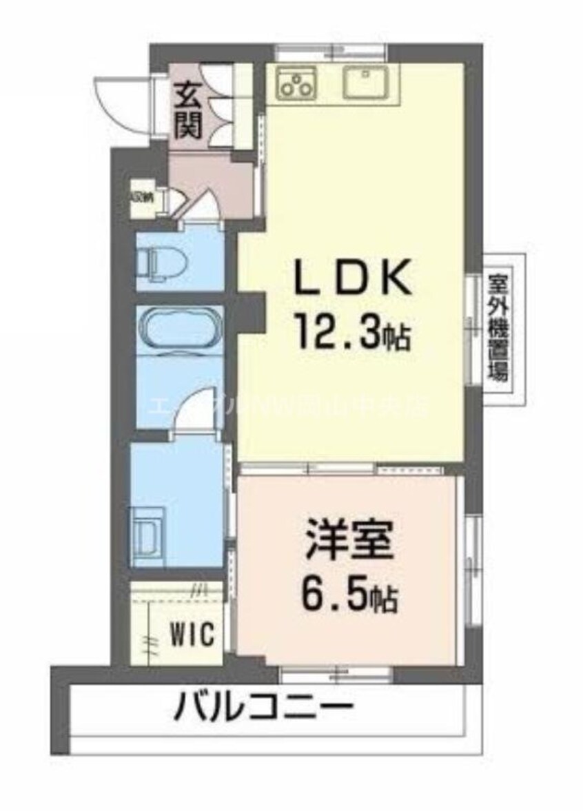 間取図 アトリエール番町