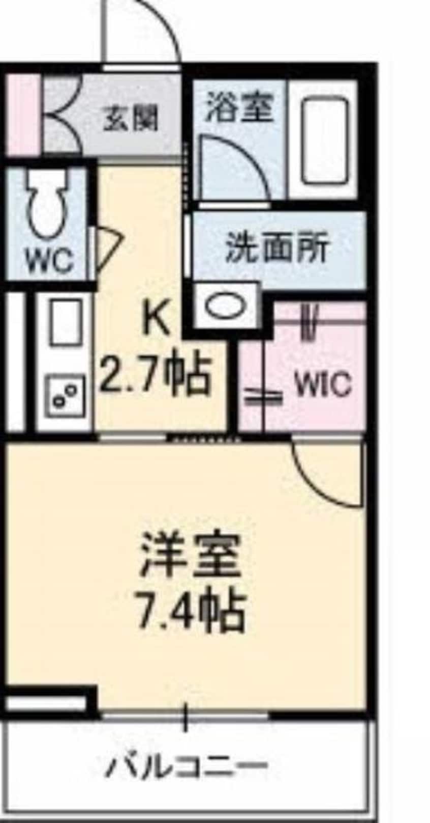 間取図 エステイ学南町