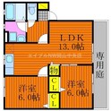 ベリー・オーライCの間取図