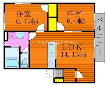 間取図 ベリーオーライＢ