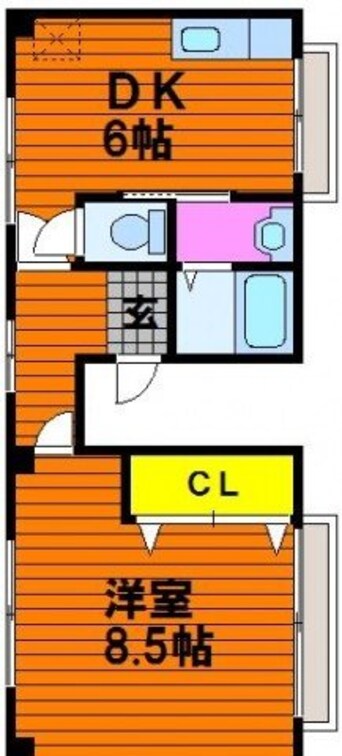 間取図 メゾン長谷川