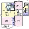 ガーデンハイツ 3LDKの間取り