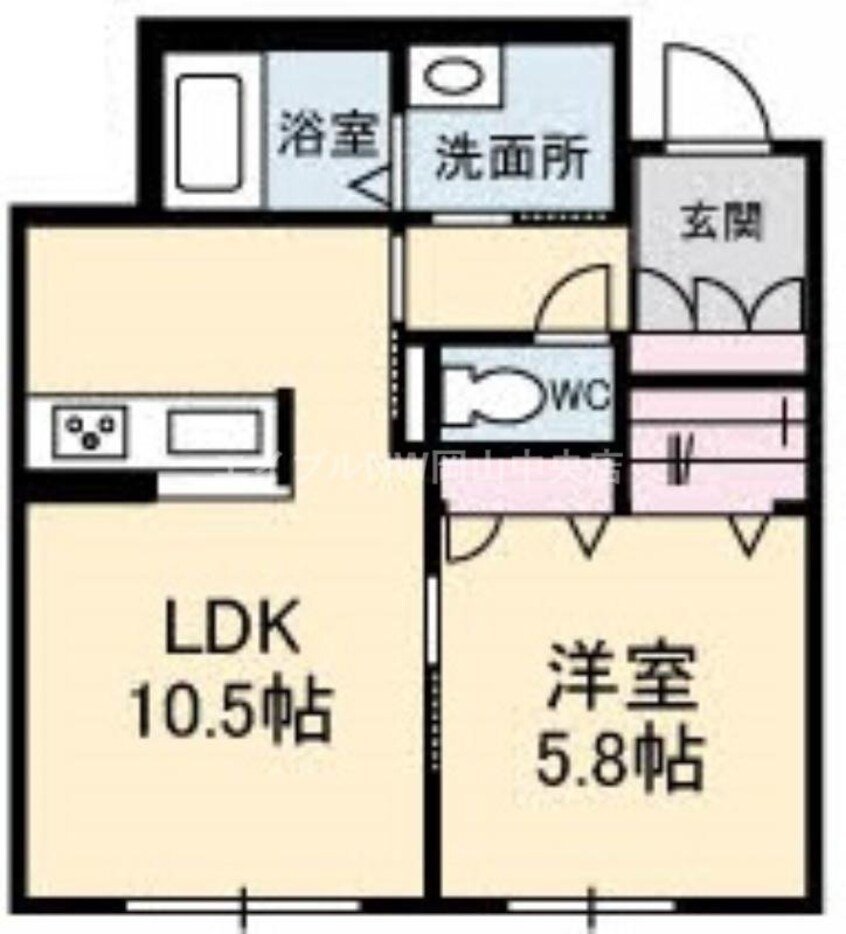 間取図 プレジデンス今