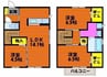 カーサ　ロッソ 3LDKの間取り
