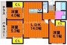 ベンハウス伊福町 3LDKの間取り