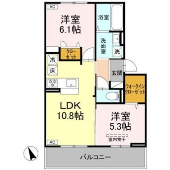 間取図 Tiare Manbai