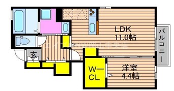 間取図 フルール