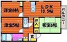 ルミエール浜 3LDKの間取り