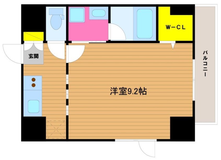 間取図 THE MODERN 桑田町