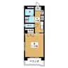 リヴィエル柳町 1Kの間取り