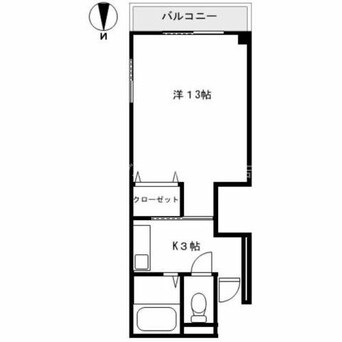 間取図 アクティブイン内山下