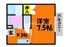 ウッドヴィレッジ 1Kの間取り