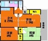 アルテア 3DKの間取り