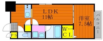間取図 South in 西市