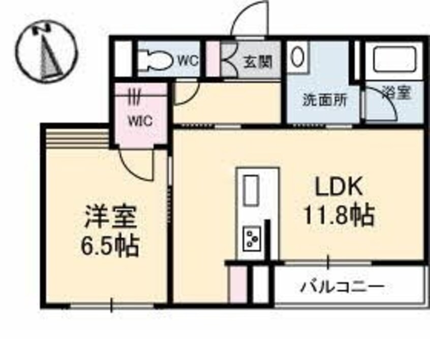 間取図 トワール・イースト