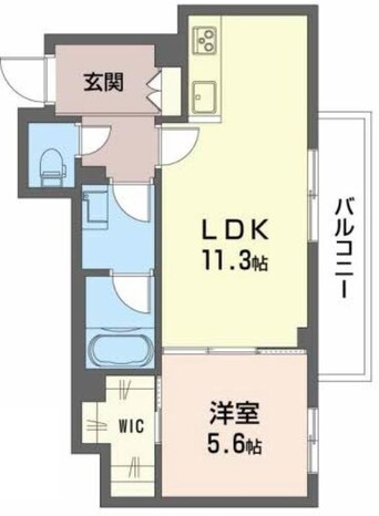 間取図 サニーコート