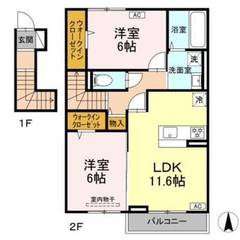 間取図 ホワイエ国富
