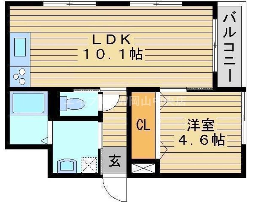 間取図 ルミエール大供