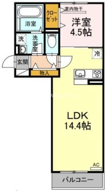 間取図 フローレス平田