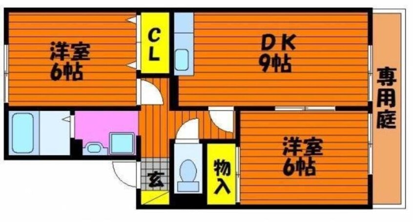 間取図 セジュール・ヨコイ