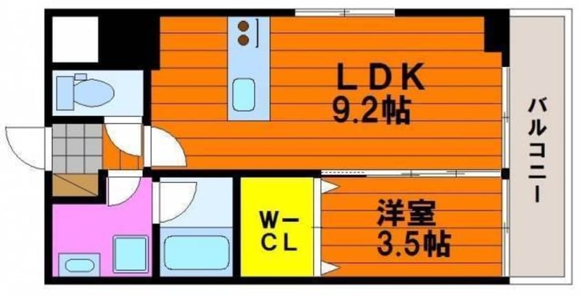間取図 スカイガーデン春日町