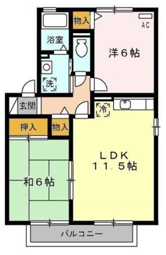 間取図 ピースインＴＯＭＯＥ