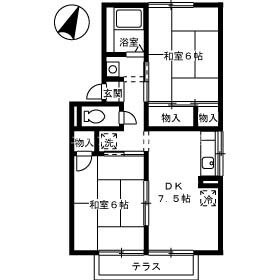 間取り図 コーポ佐藤